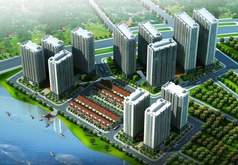 Binh Đien Housing & Service Complex Building